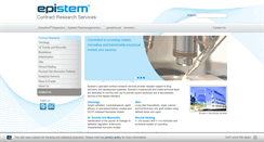 Desktop Screenshot of epistemservices.com